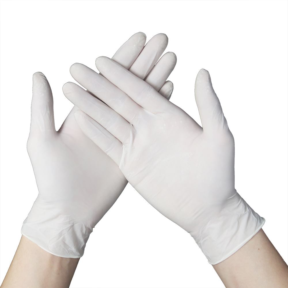 9.5 Inch Durable Nitrile Disposable Gloves/LDG-001