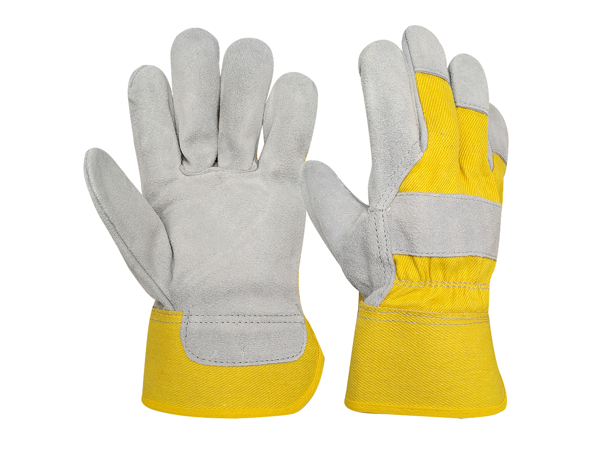 Level AB Cow Split Leather Working Gloves