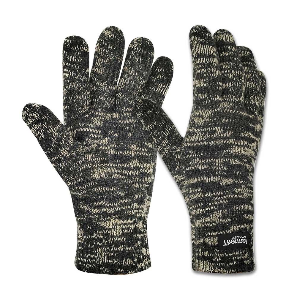 Winter Work Wool/Acrylic Knit Gloves with 3M Thinsulate Lining/IWG-033