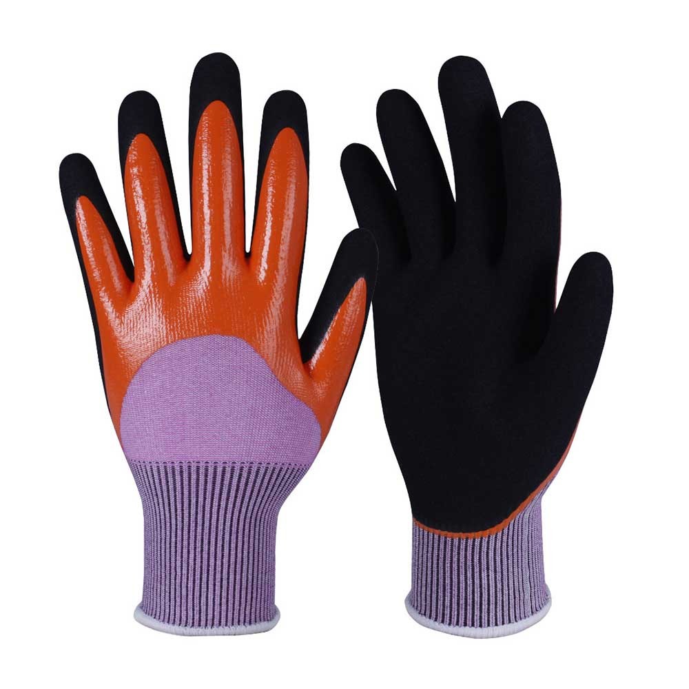 Nitrile Coated Safety Work Gloves/NCG-024