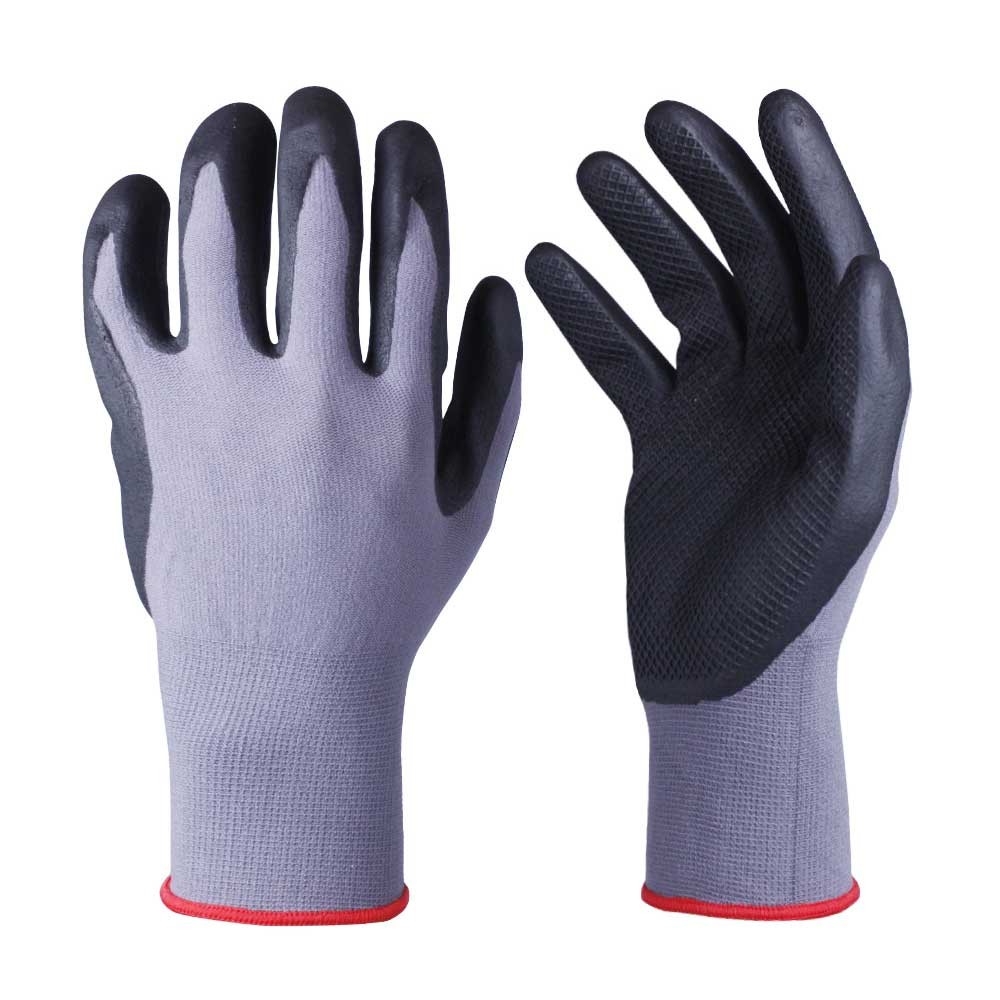 Nitrile Coated Safety Work Gloves/NCG-019