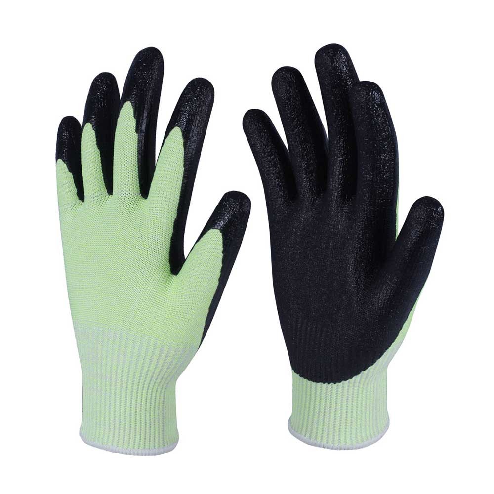 Nitrile Coated Safety Work Gloves/NCG-015