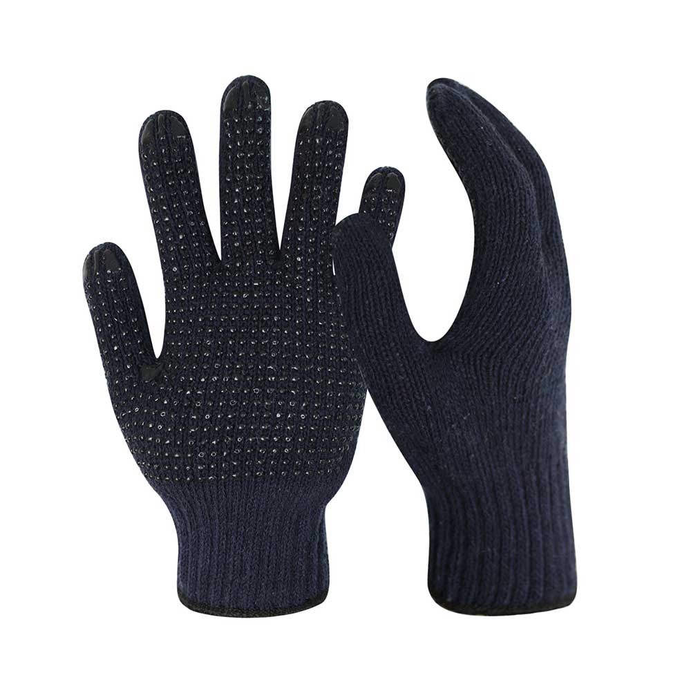 7G Navy Cotton Work Gloves Liner/CKG-010