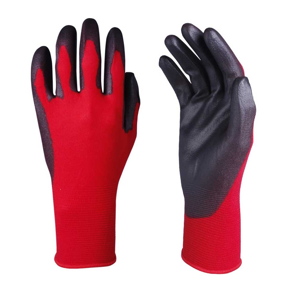 PU Dipped Safety Work Glove/PCG-006 