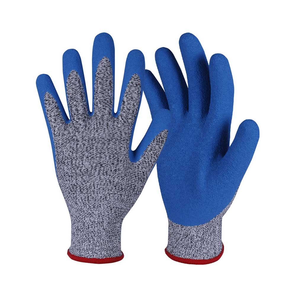Latex Coated HPPE Gloves/LCG-009