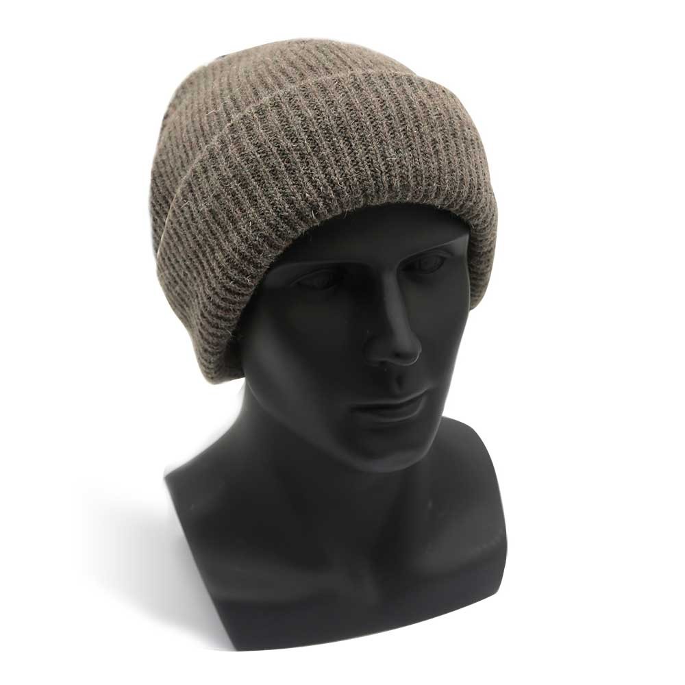 ​Beige Shetland Wool Hat/WKR-008