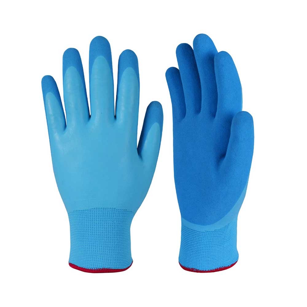 Latex Coated Safety Work Gloves/LCG-008
