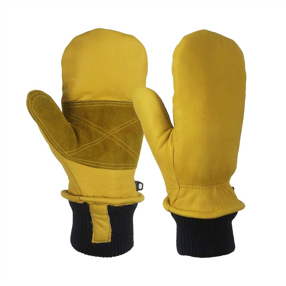 Water Resistant Cow Full Grain Leather Gloves/CLG-010