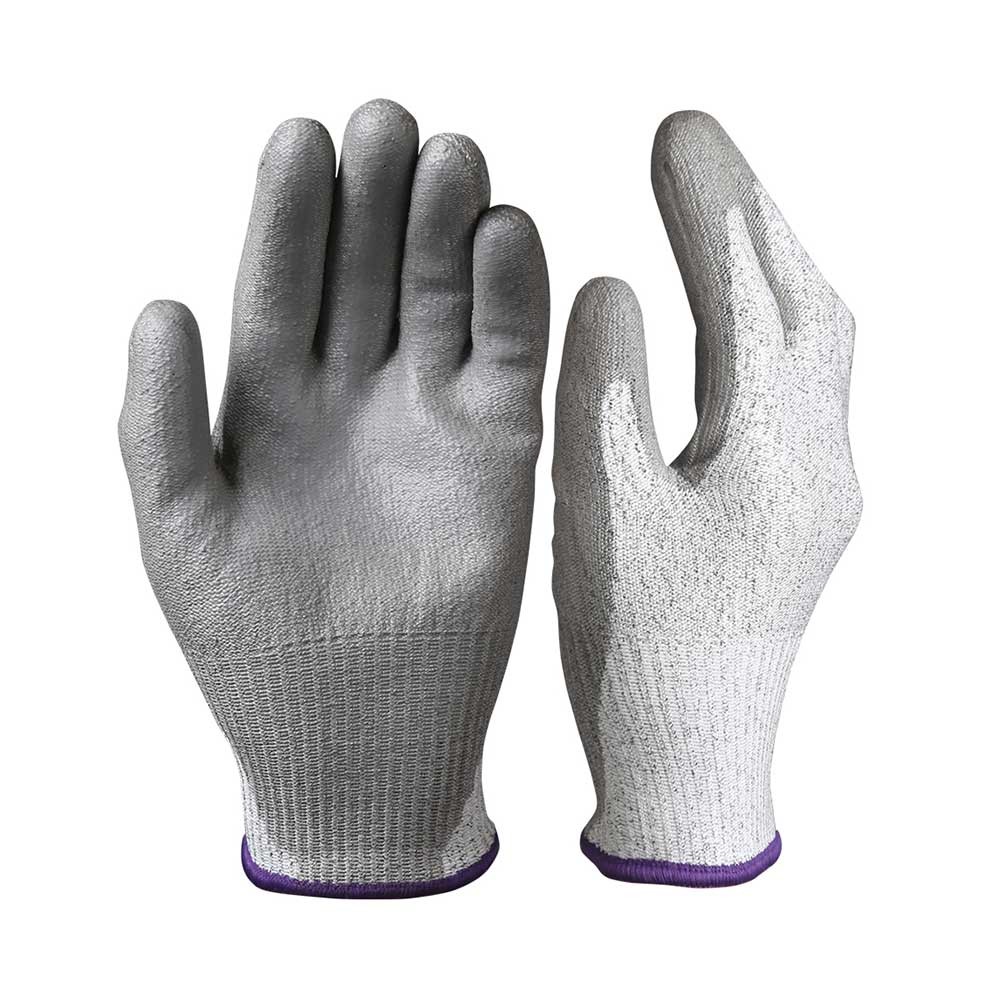 PU Dipped Cut Resistant Safety Work Gloves/PCG-04-1
