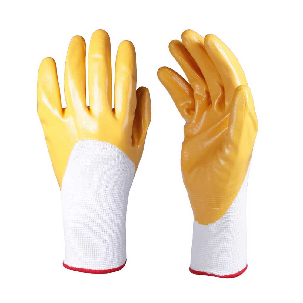 Nitrile Coated Safety Work Gloves/NCG-006