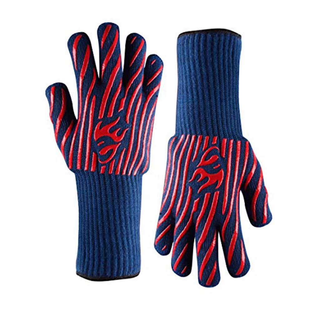 Color BBQ Heat Resistant Gloves