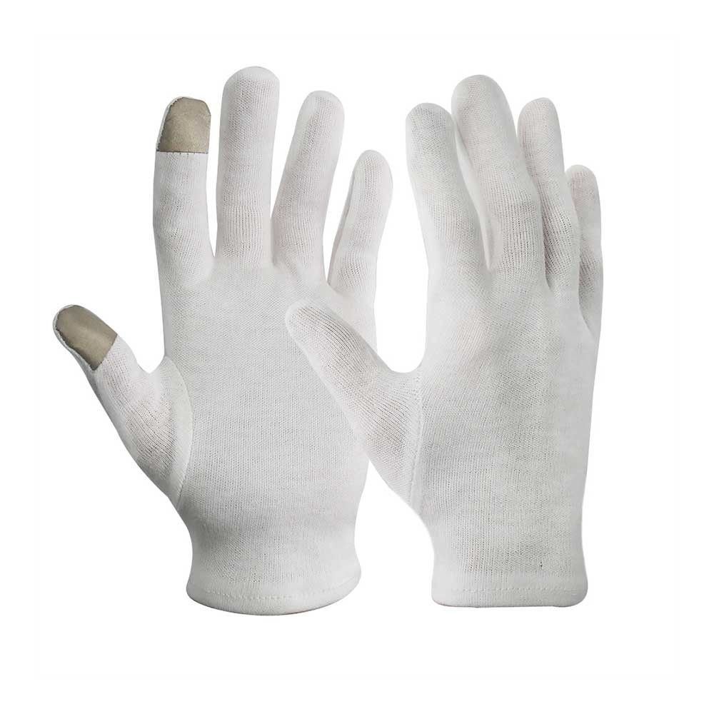 Touch Screen Light Weight 100% Cotton Knitted Gloves/GCG-006