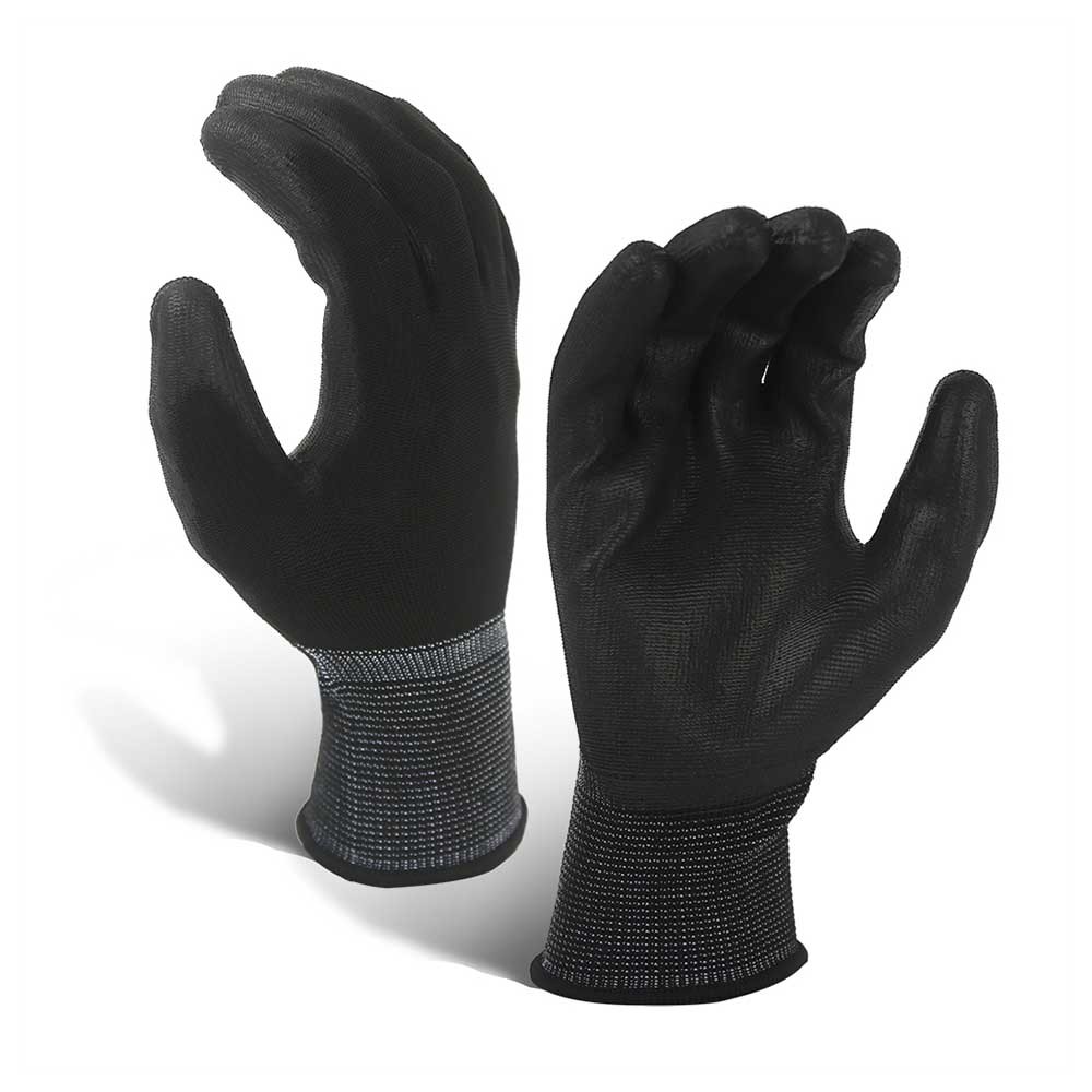 13G Polyester with PU Coated Grocery Common Glove/GCG-003
