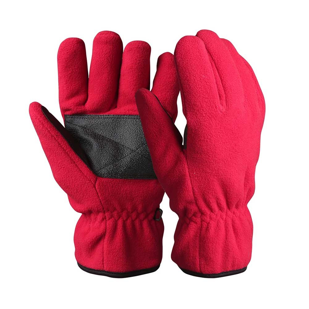 Full Finger Fleece Safety Work Gloves/WKR-001-R
