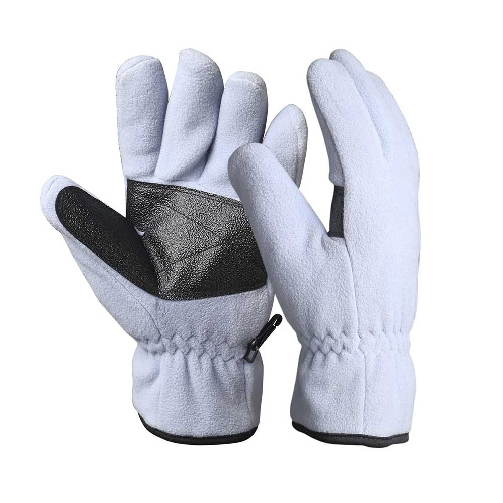 Full Finger Fleece Safety Work Gloves/WKR-001-W