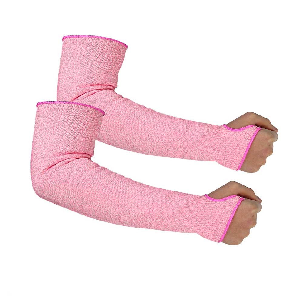 Pink HPPE Sleeves for Cut proof/CRS-009