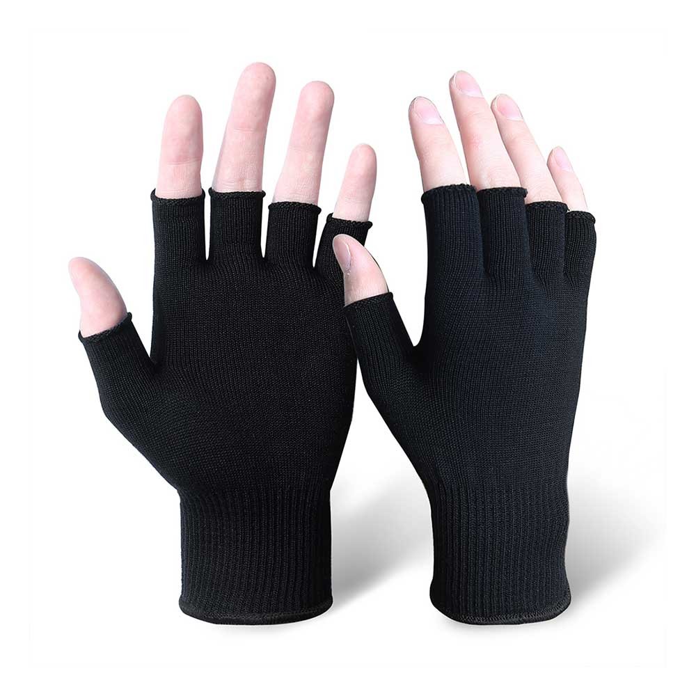 Fingerless Touch Screen Uv-Anti Moisturizing Warm Work Gloves