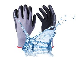 How often do you replace nitrile-coated work gloves?