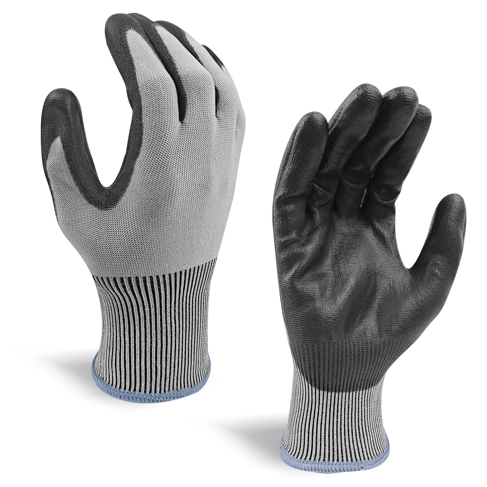 18G PU Coated  A4 Cut Resistant Glove / 64805